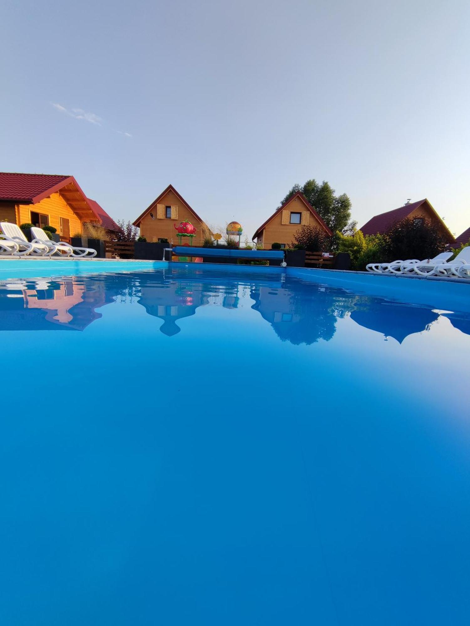 Miodowa Sadyba Domki Caloroczne Kluczbork Ligota Zamecka Εξωτερικό φωτογραφία
